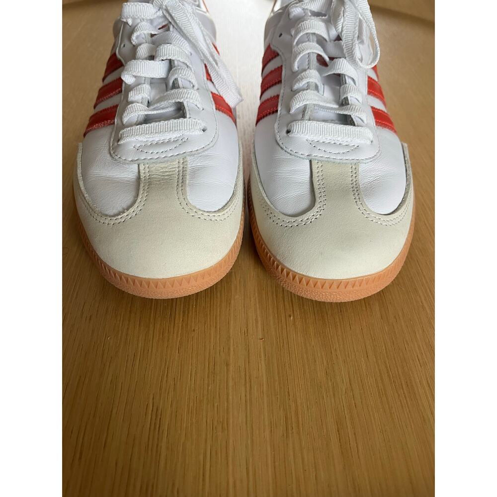 adidas | NWOT Men's Size 11 Samba OG White Solar Red Shoes - Picture 5 of 9